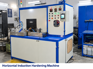 Horizontal Induction heating machine